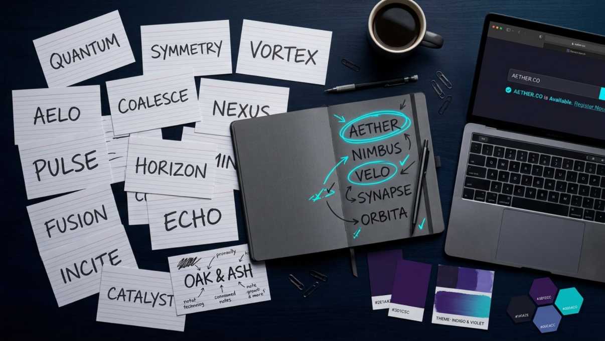 How to Name Your Startup: A Framework That Actually Works